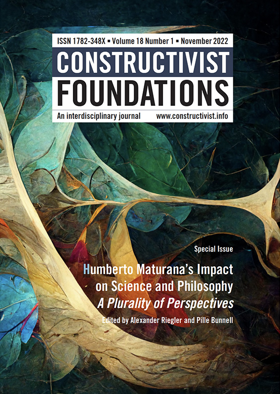 Constructivist Foundations, 18.1, cover