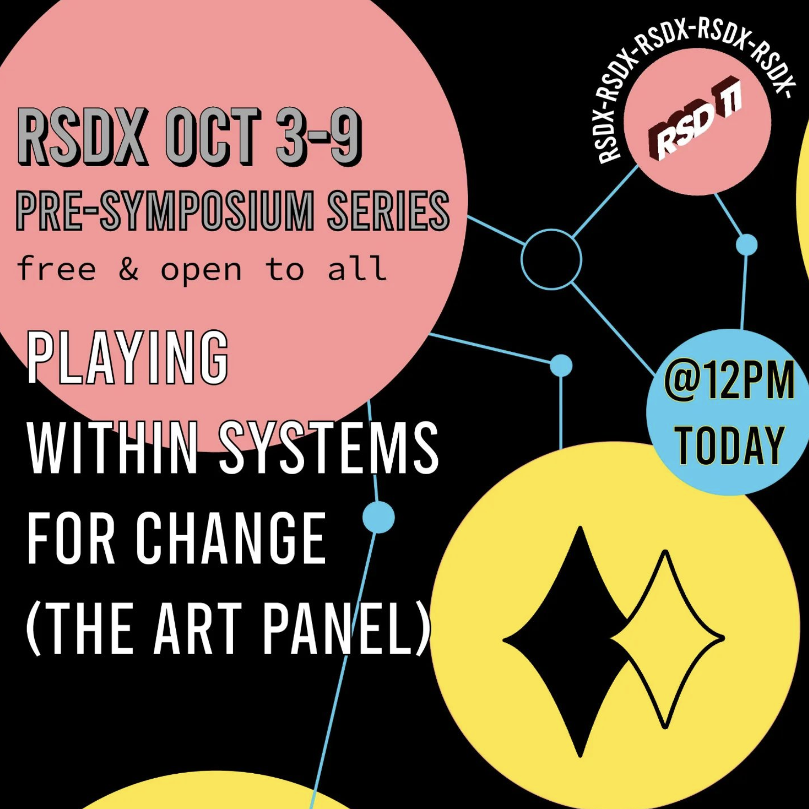 Playing within Systems for Change (The Art Panel) | 6 October, 12 PM London time