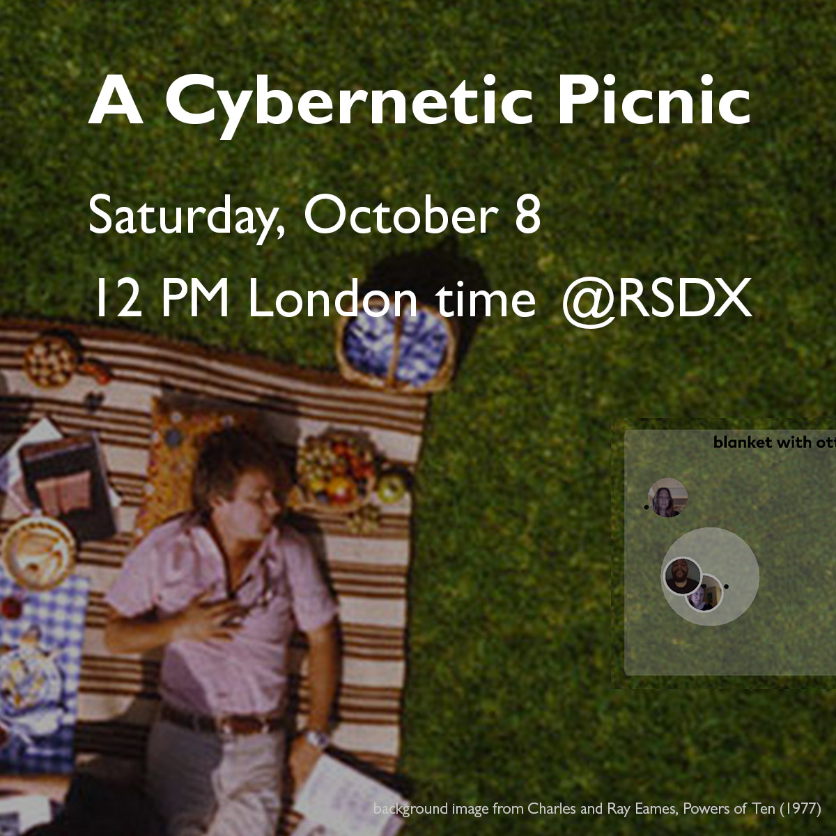 A Cybernetic Picnic at RSDX, title image